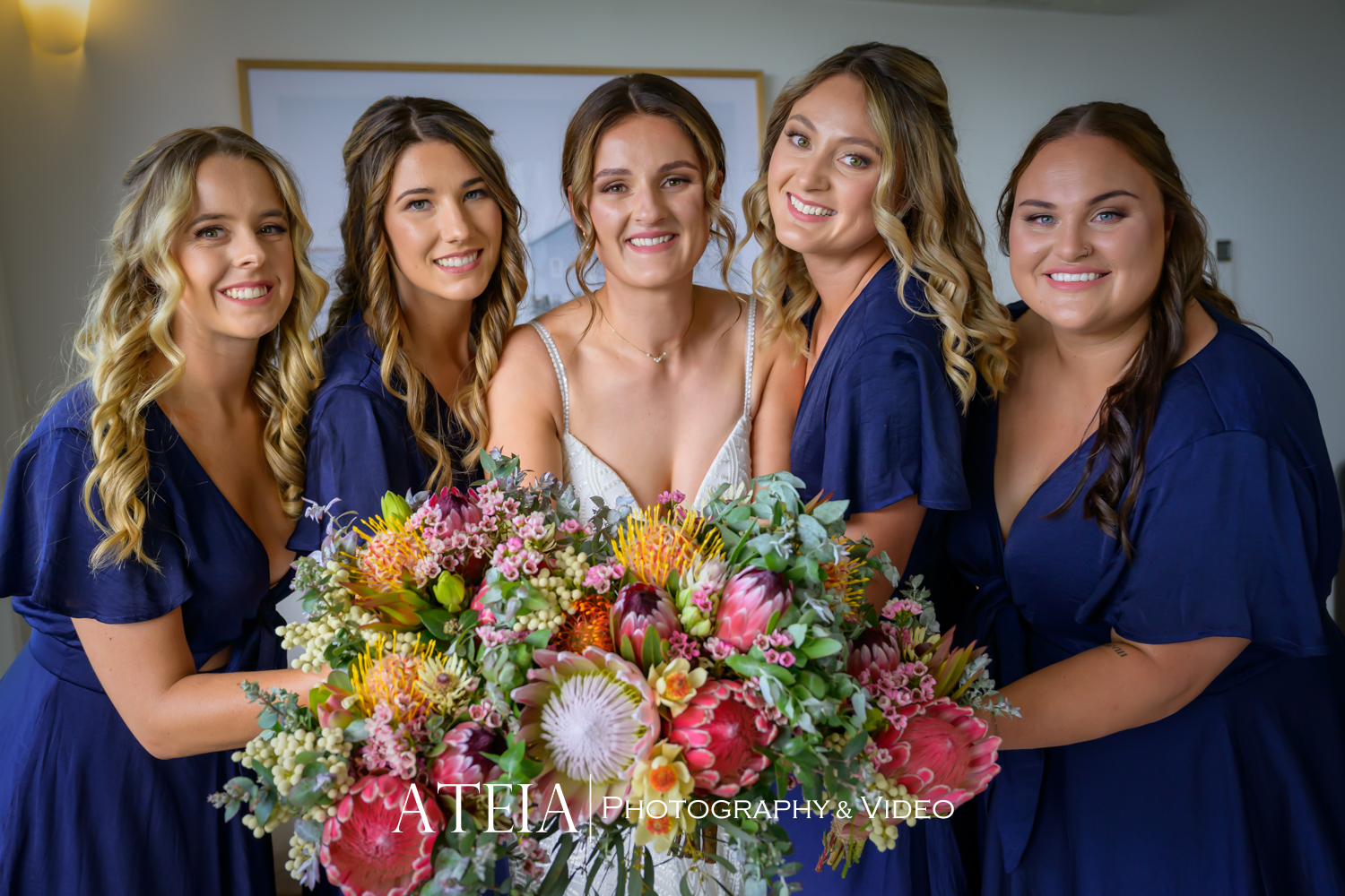 , Chloe and Andrew&#8217;s wedding photography at Clifton Springs Golf Club captured by ATEIA Photography &#038; Video