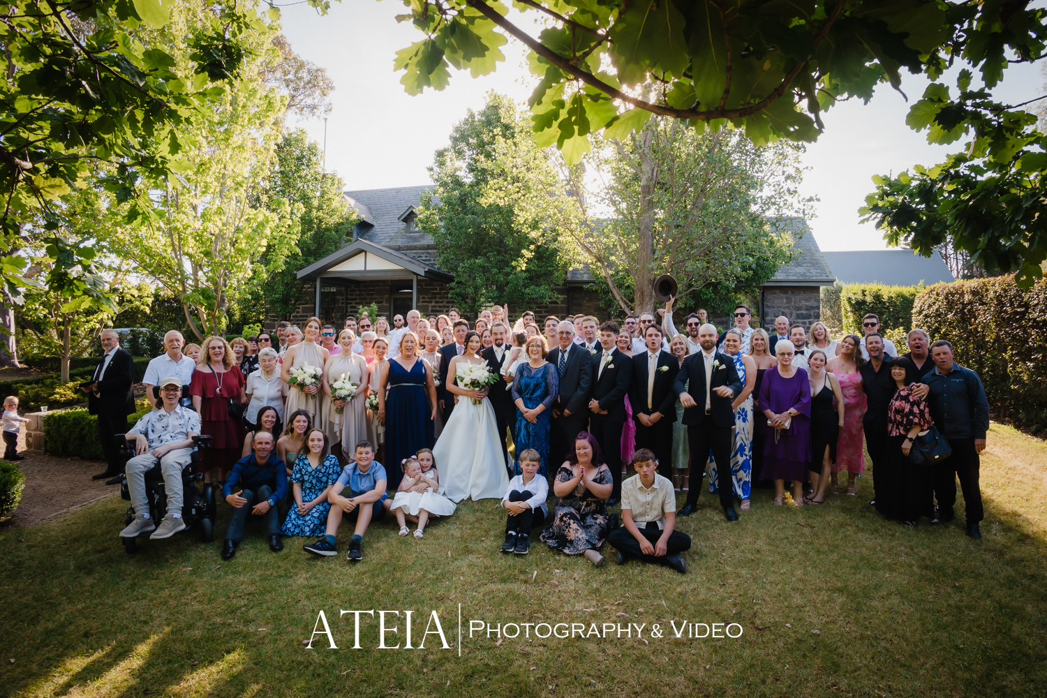 , Tammy and Jayden&#8217;s wedding photography at Meadowbank Estate captured by ATEIA Photography &#038; Video