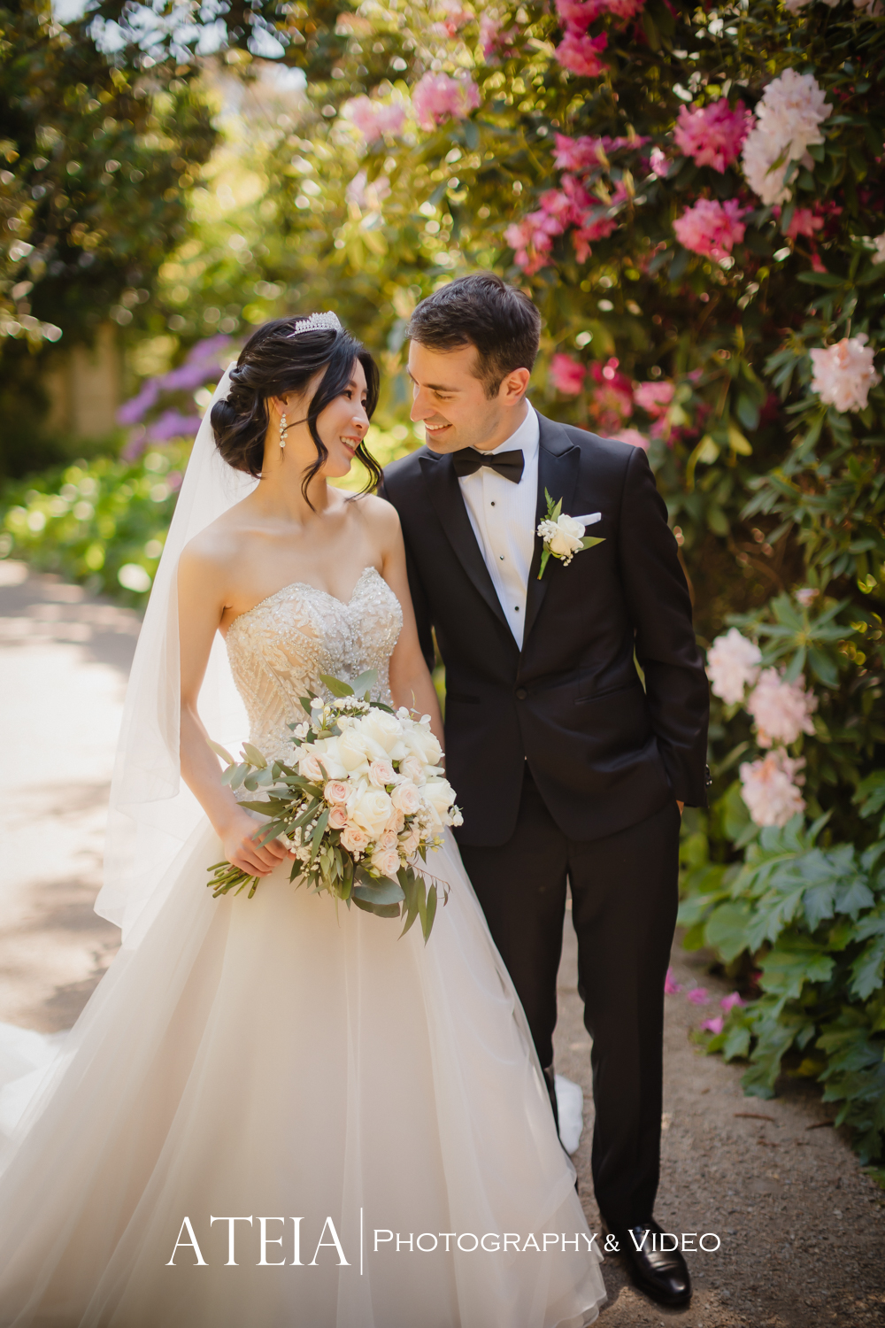 , Jenny and Adrian&#8217;s wedding photography at Leonda by the Yarra captured by ATEIA Photography &#038; Video