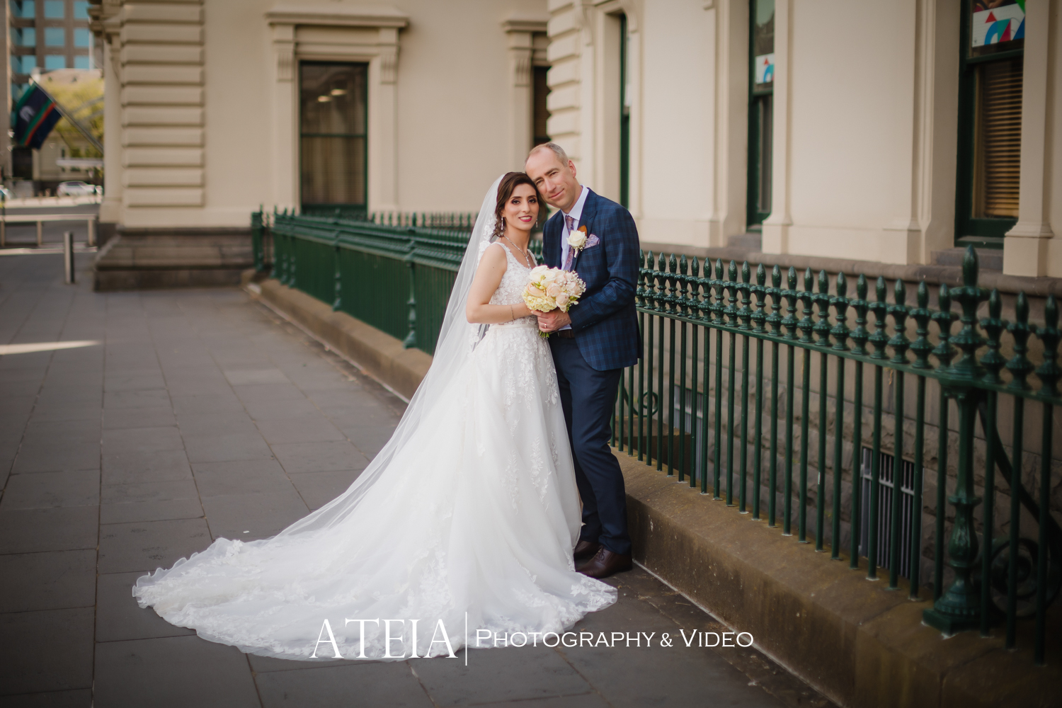 , Fahimeh and Peter&#8217;s wedding photography at Windsor Hotel Melbourne captured by ATEIA Photography &#038; Video