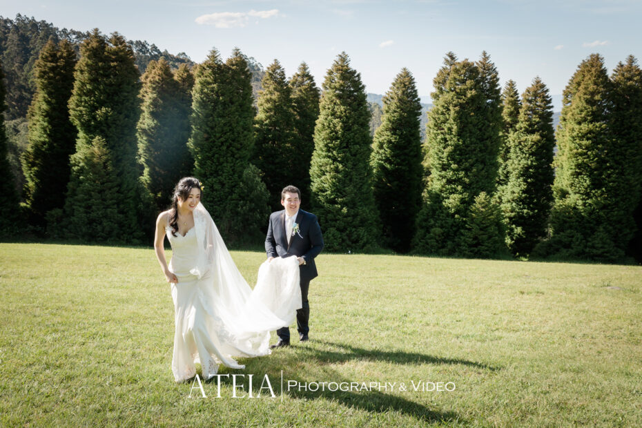 , Karen and Paul&#8217;s wedding photography at Nathania Springs Monbulk captured by ATEIA Photography &#038; Video