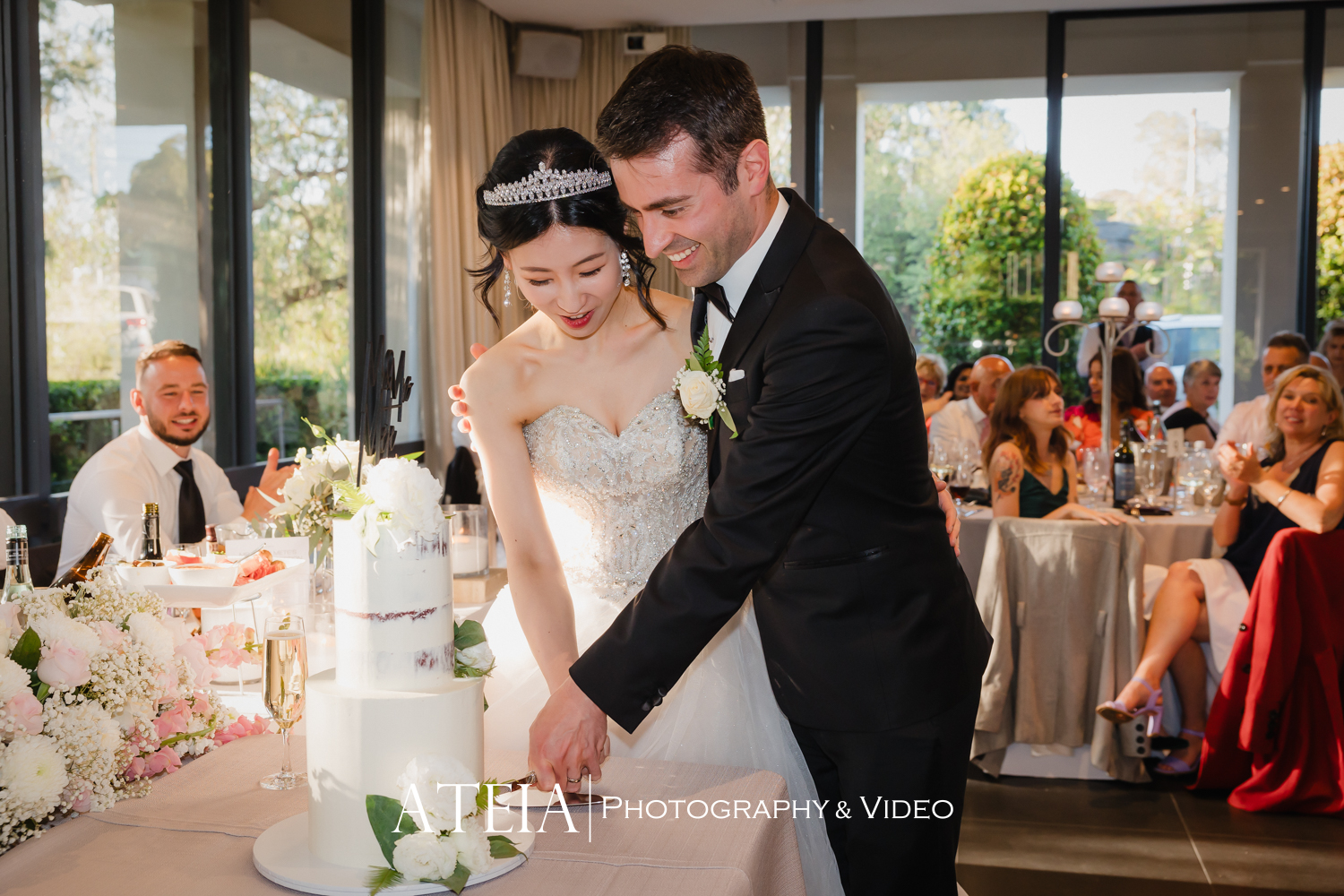 , Jenny and Adrian&#8217;s wedding photography at Leonda by the Yarra captured by ATEIA Photography &#038; Video