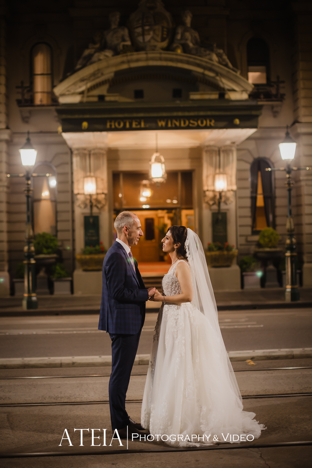 , Fahimeh and Peter&#8217;s wedding photography at Windsor Hotel Melbourne captured by ATEIA Photography &#038; Video