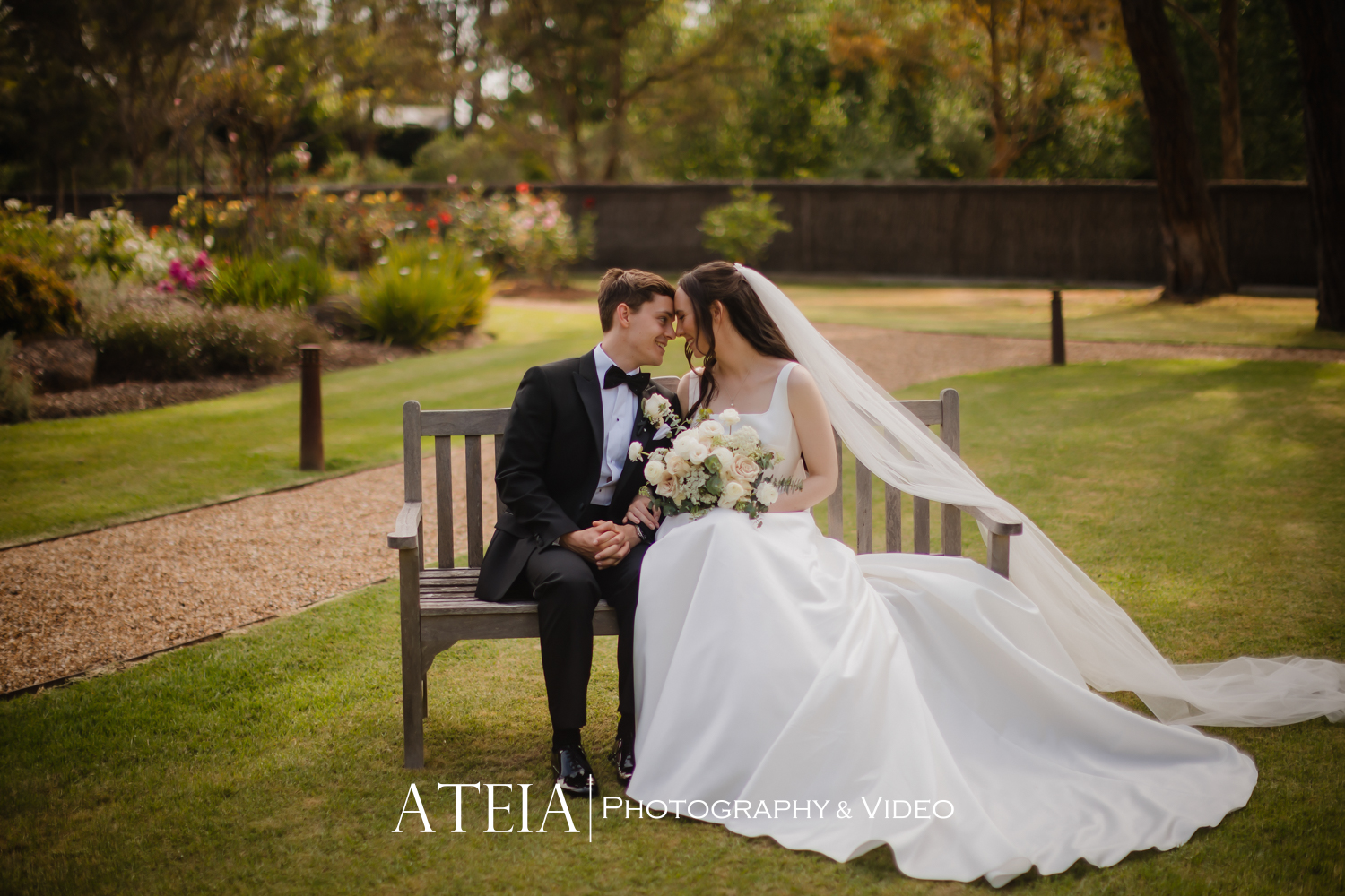 , Sarah and Nathan&#8217;s wedding photography at Leonda by the Yarra captured by ATEIA Photography &#038; Video