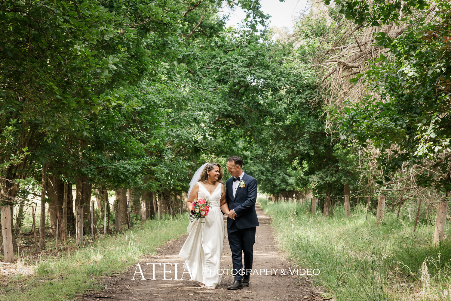 , Kara and Ian&#8217;s wedding photography at Olinda Yarra Estate captured by ATEIA Photography &#038; Video