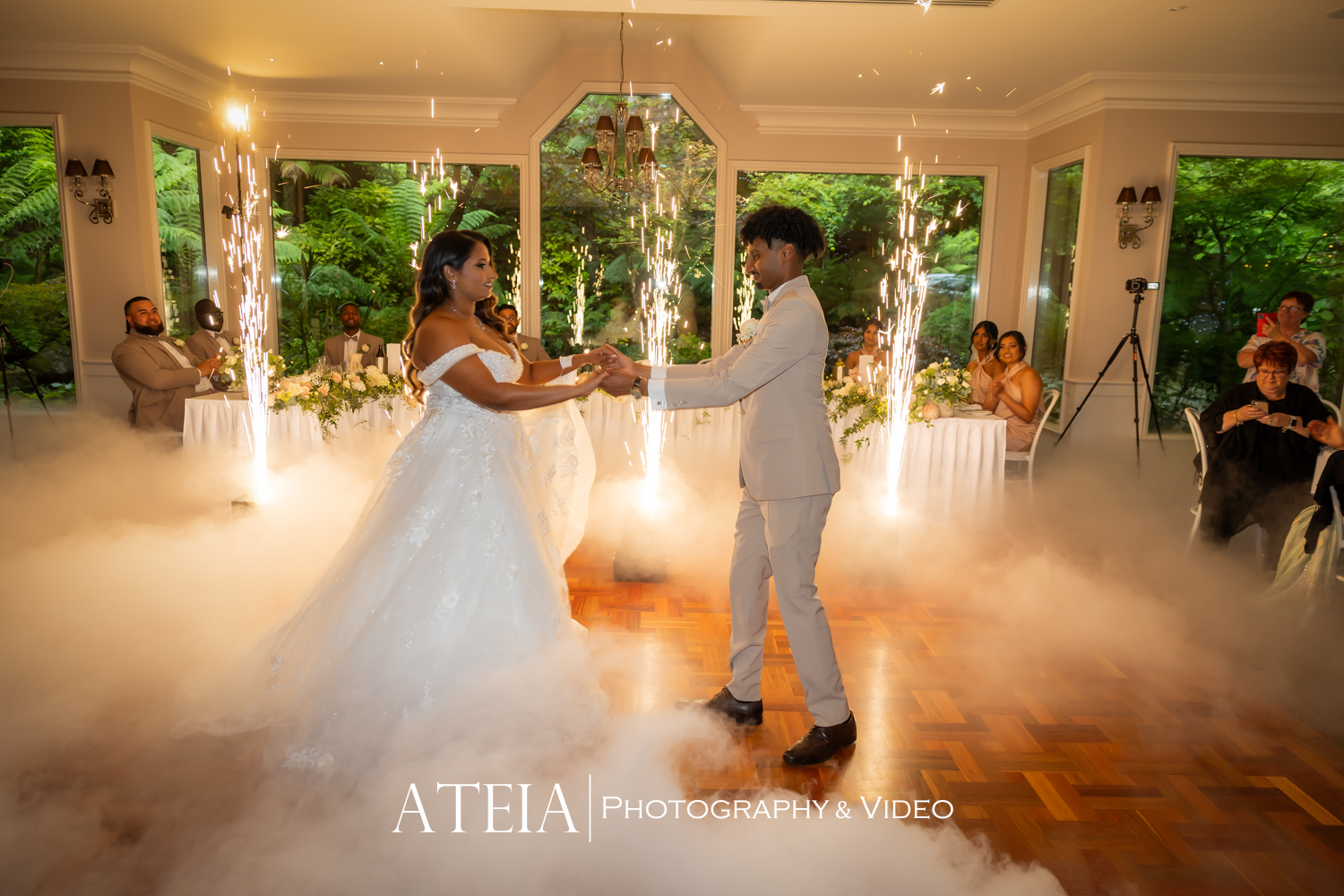 , Ransi and Isaac&#8217;s wedding photography at Lyrebird Falls captured by ATEIA Photography &#038; Video