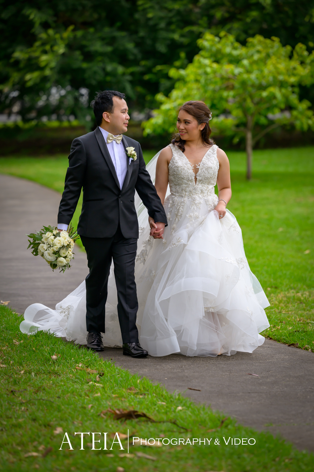 , Stephany and Ruel&#8217;s wedding photography at Leonda by the Yarra captured by ATEIA Photography &#038; Video