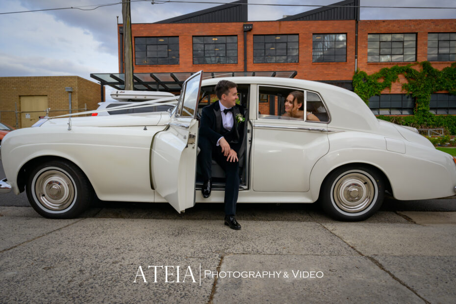 , Ellen and Lachlan&#8217;s wedding photography at The Button Factory captured by ATEIA Photography &#038; Video