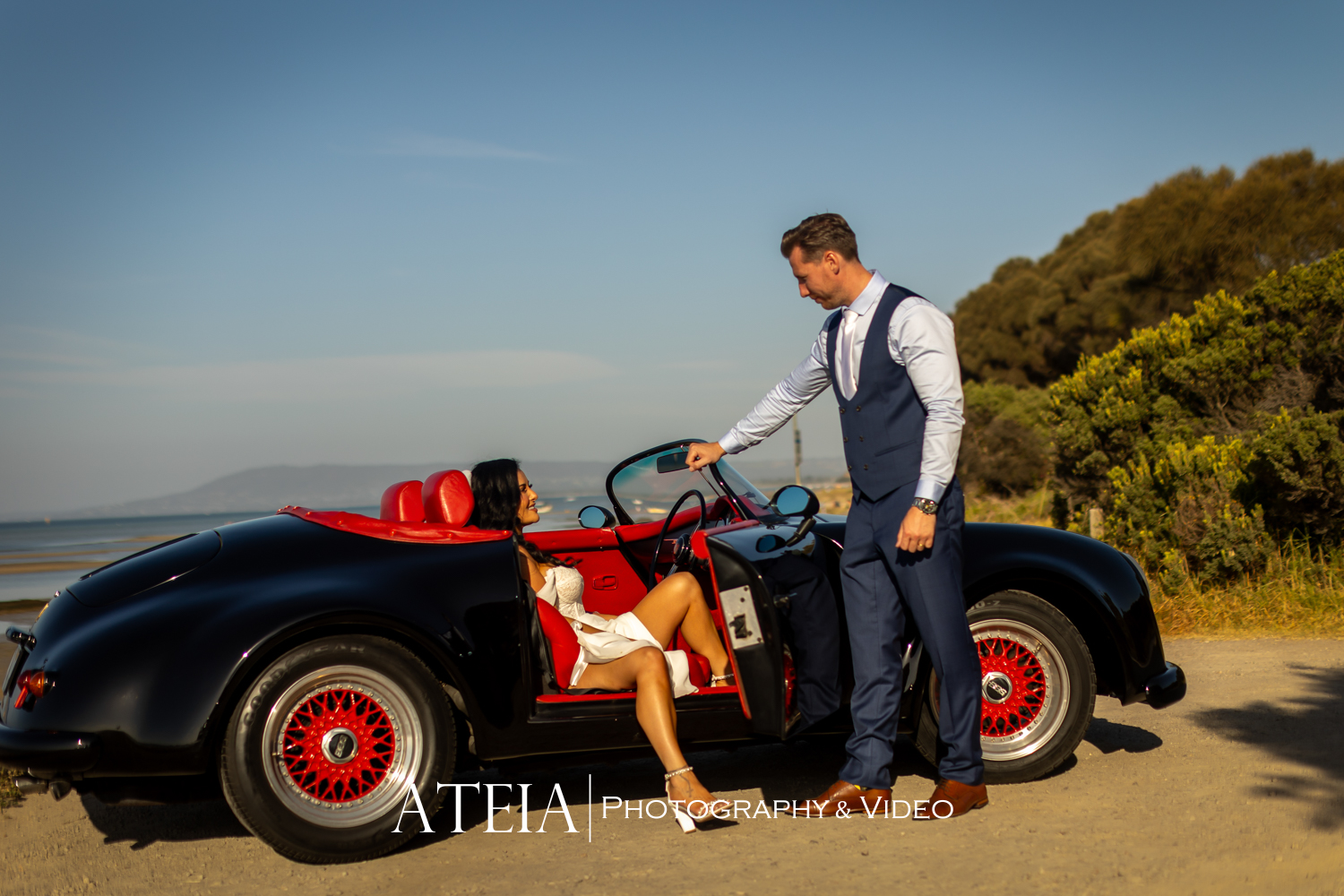 , Rebecca and Neil&#8217;s wedding photography at Portsea Hotel captured by ATEIA Photography &#038; Video