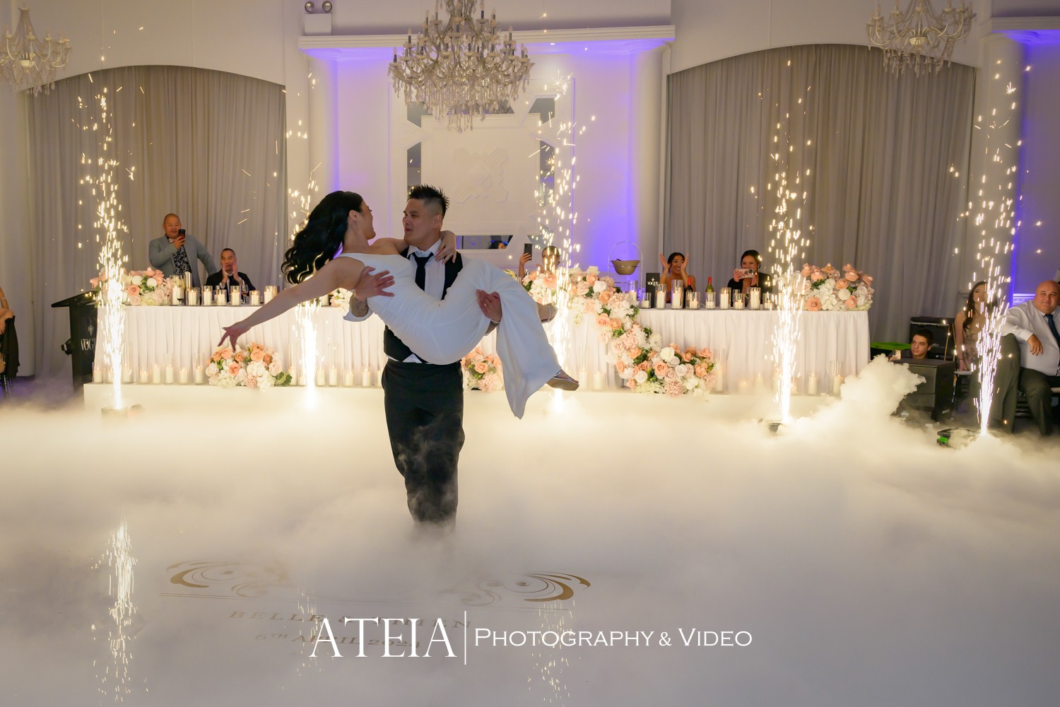 , Belle and Thien&#8217;s wedding photography at Vogue Ballroom captured by ATEIA Photography &#038; Video