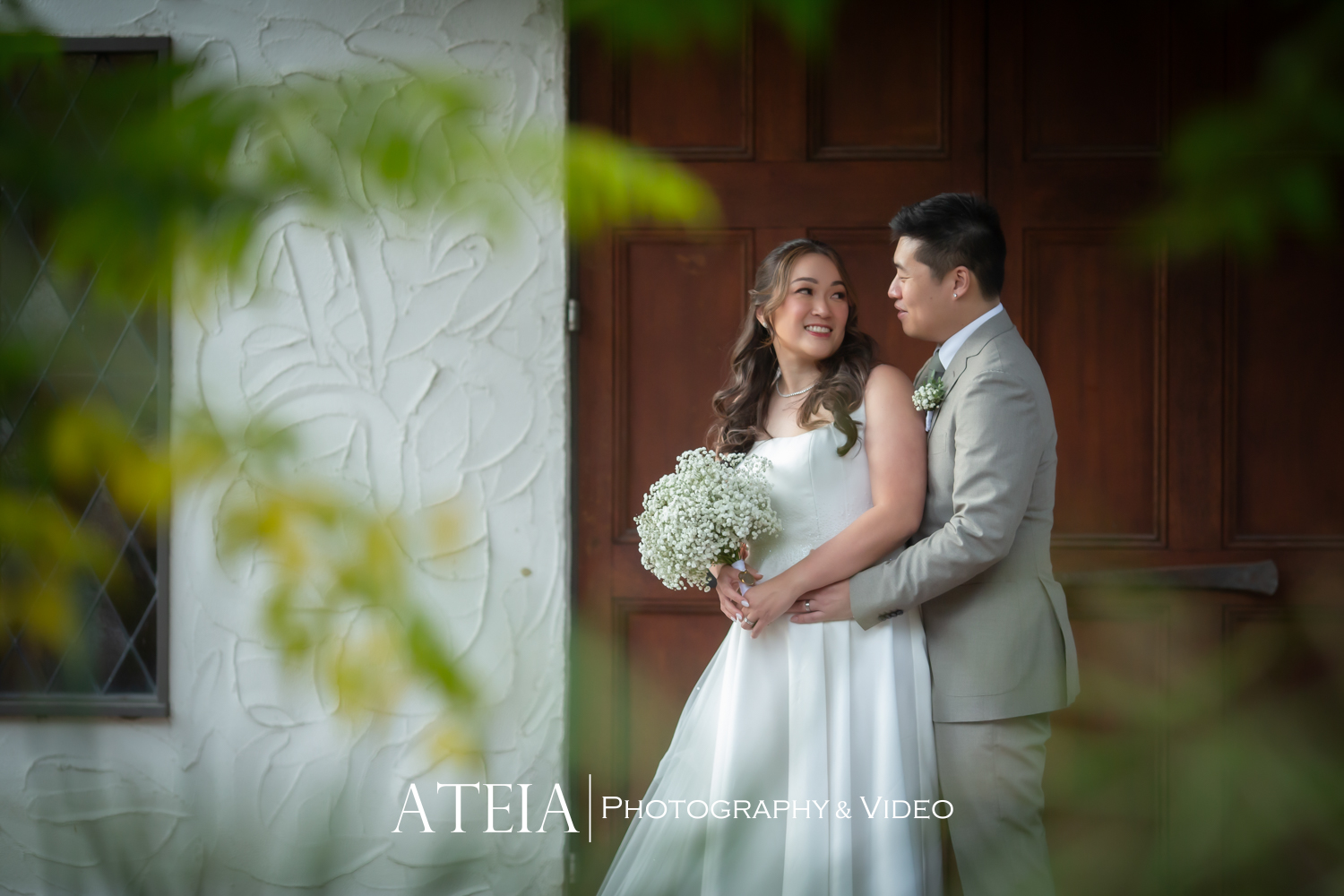 , Claudine and Alan’s wedding photography at Potters Receptions Warrandyte captured by ATEIA Photography &#038; Video