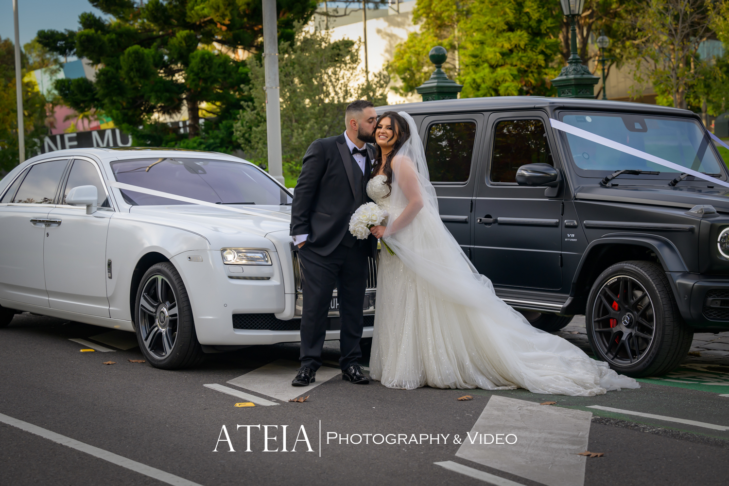 , Menique and Bilal&#8217;s wedding photography at The Luxor captured by ATEIA Photography &#038; Video