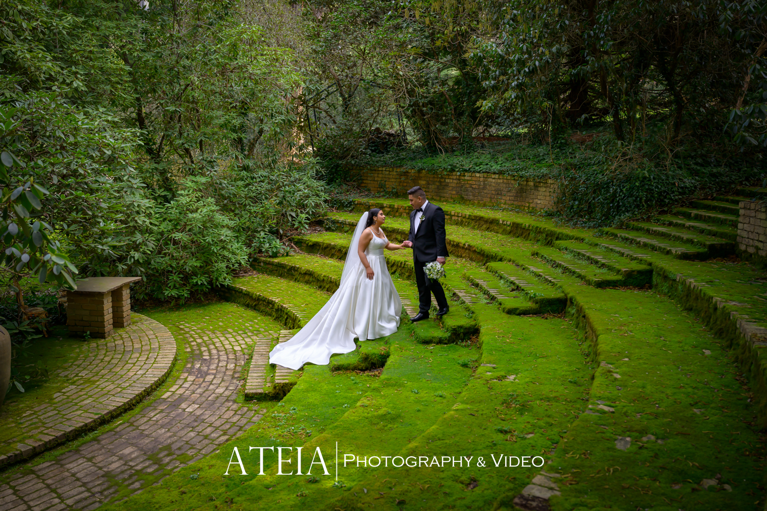 , Chloe and Jordan&#8217;s wedding photography at Tatra Receptions Mount Dandenong captured by ATEIA Photography &#038; Video