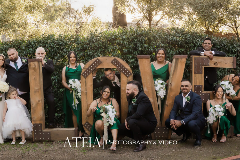 , Tomika and Allen&#8217;s wedding photography at Ballara Receptions captured by ATEIA Photography &#038; Video