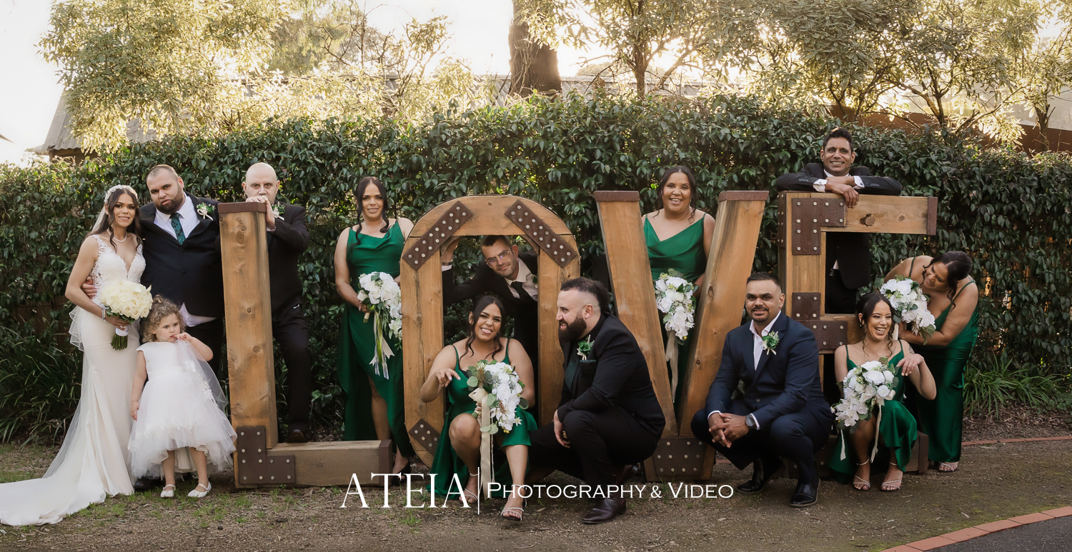 , Tomika and Allen&#8217;s wedding photography at Ballara Receptions captured by ATEIA Photography &#038; Video