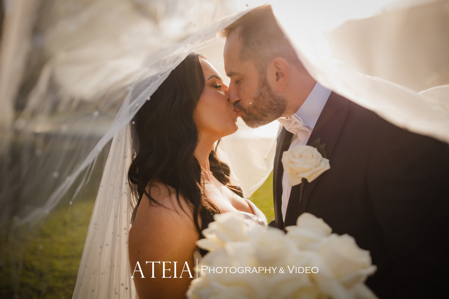 , Deanna and Travis&#8217; wedding photography at Cuchina No. 5 captured by ATEIA Photography &#038; Video