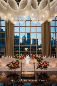 , Caroline and George’s wedding photography at Metropolis Events captured by ATEIA Photography &#038; Video