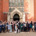 , Caroline and George’s wedding photography at Metropolis Events captured by ATEIA Photography &#038; Video