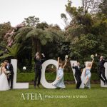 , Stefanie and Roshan’s wedding photography at 360Q captured by ATEIA Photography & Video