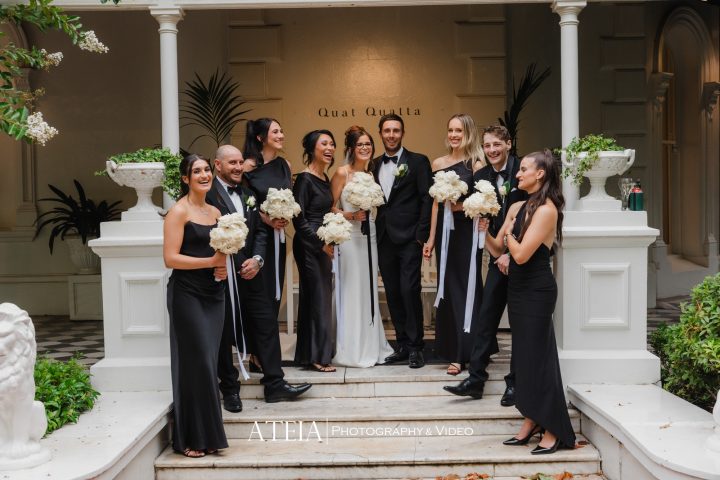 , Alyssa and Mitch’s wedding photography at Quat Quatta captured by ATEIA Photography & Video