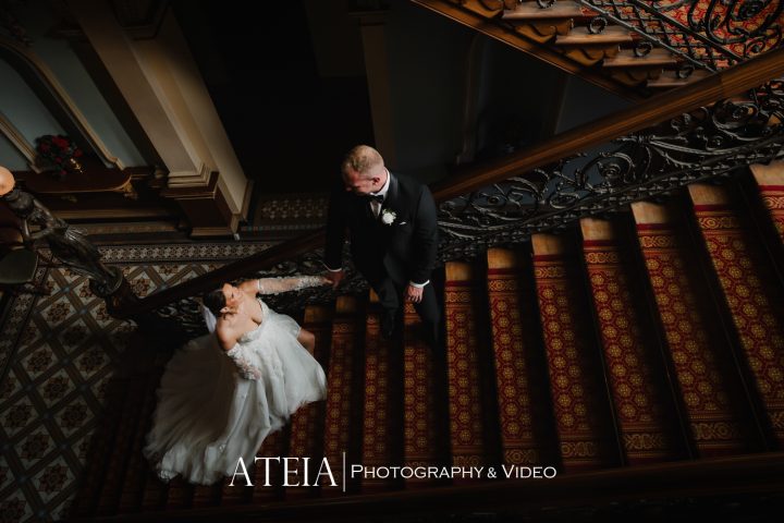 , Kayleigh and Todd’s wedding photography at Werribee Mansion captured by ATEIA Photography & Video
