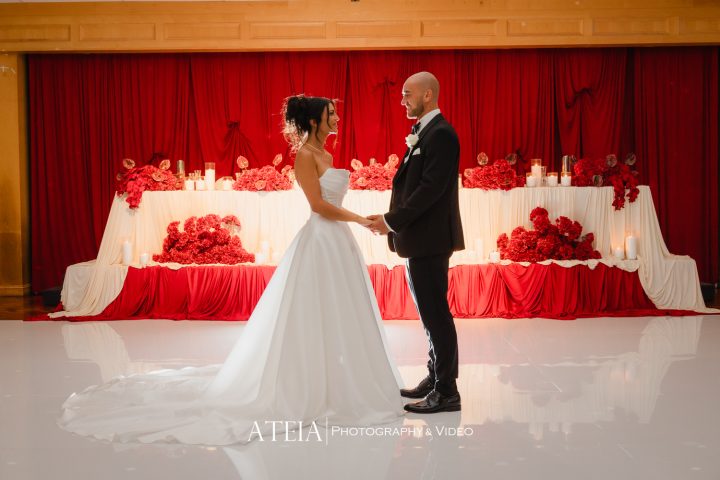 , Chantelle and Dean’s wedding photography at Freccia Azzurra Italian Club captured by ATEIA Photography & Video